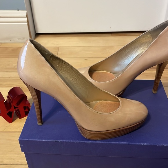 Stuart Weitzman “Rowswoon” Platform 8.0M - Picture 2 of 6